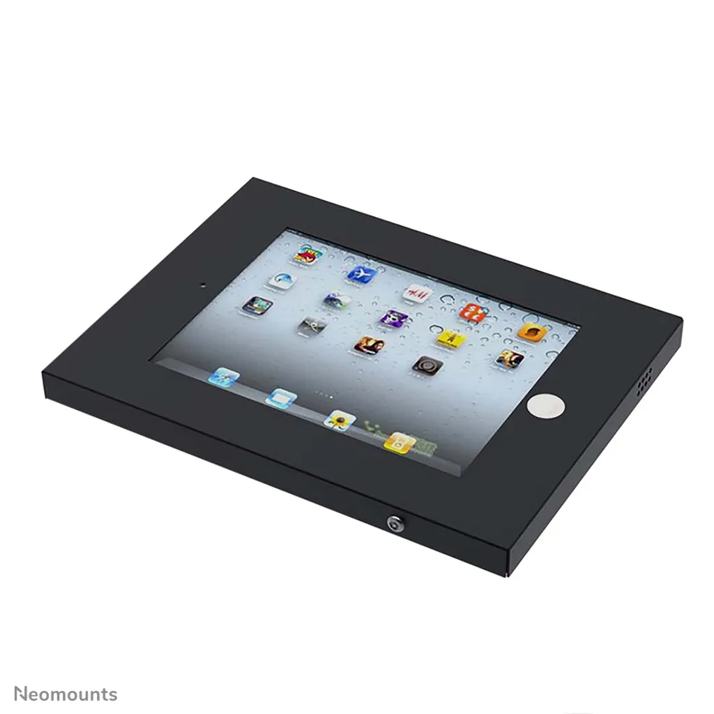 Support iPad Newstar IPAD2N-UN20BLACK en Acier Noir - Design Ergonomique