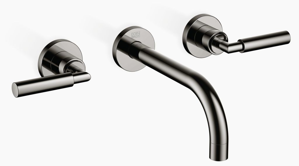Dornbracht TARA Waschtisch-Wandbatterie ohne Ablaufgarnitur, Ausladung 190mm, Bausatz-Endmontage, 36712882-19