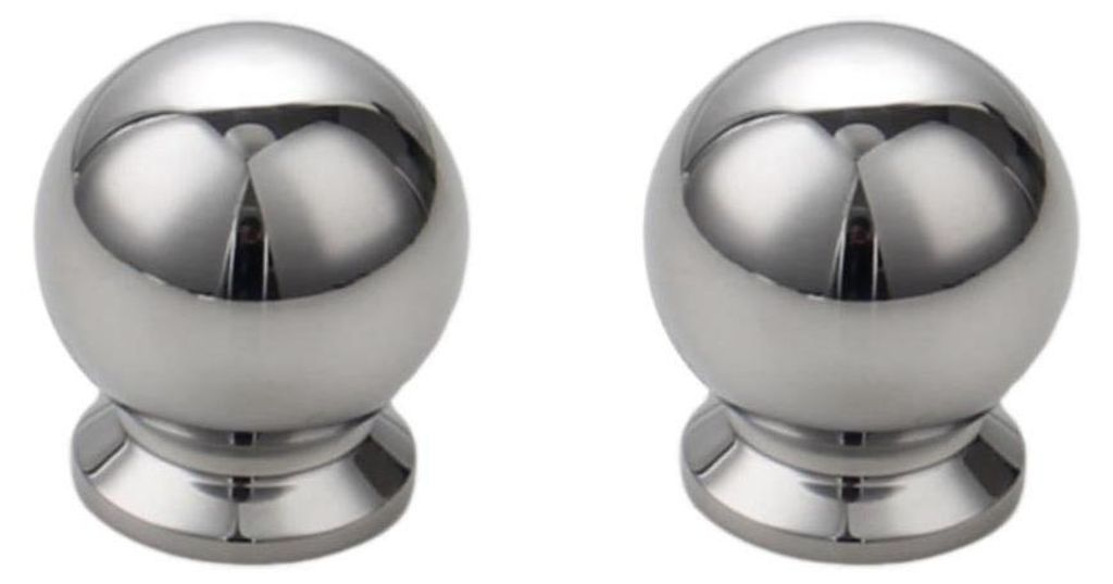 INF Modernes minimalistisches Schrank- und Möbelgriff-Set 2 Stück – 304 gebürsteter Edelstahl D-Griff, ergonomischer Vollgriff für Schränke,...