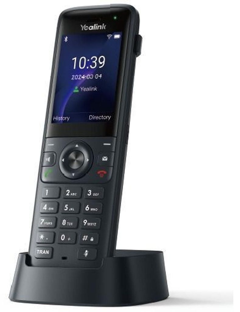 Yealink AX83H, IP-Telefon, Schwarz, 1000 Eintragungen, TFT, Produktbild 