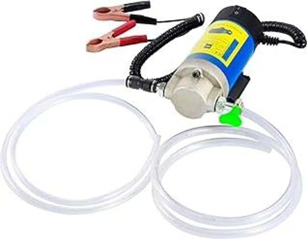 Pompa Travaso Olio 12V 100W per Barche e Camper | Kit Fluid Extractor