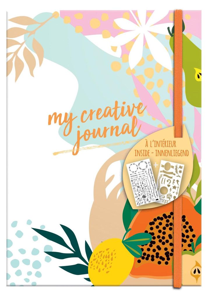 My Creative Journal, Heft mit 104 Blatt A5, Fruity