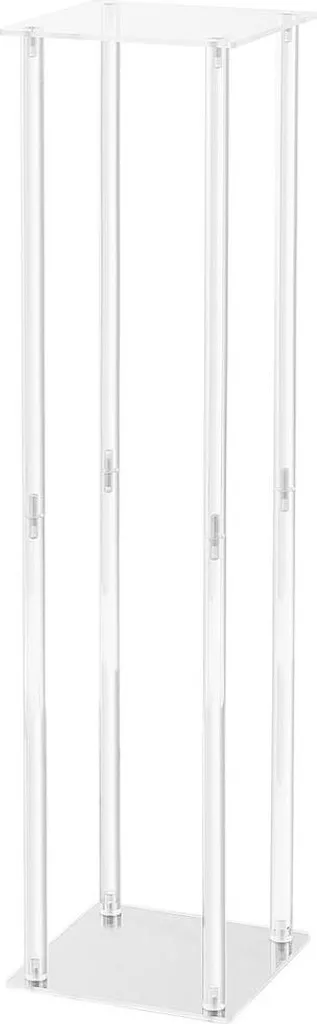 Colonnes de Vases Géométriques 60cm pour Centre de Table de Mariage - 10