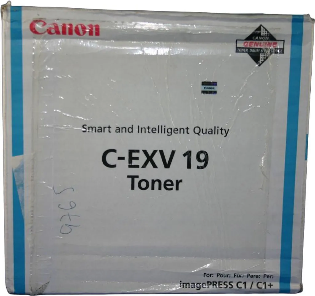 Toner Canon C-EXV 19 Cyan Original - Cartouche de 16000 Pages pour iR C