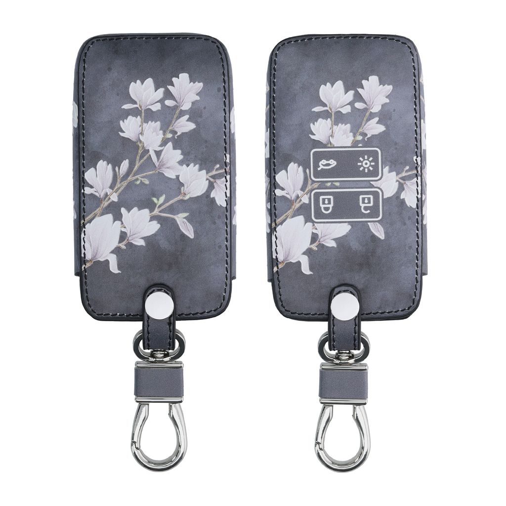 kwmobile Schlüsseltasche Ford Autoschlüssel Hülle, Kunstleder Schutzhülle  Schlüsselhülle Cover