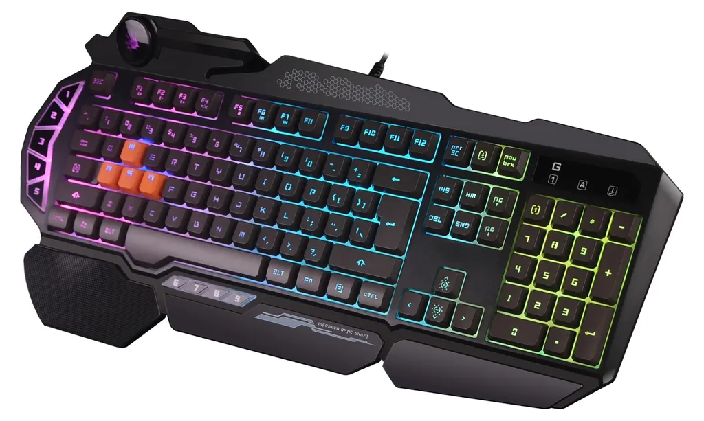 A4tech B314 Clavier Optomécanique USB QWERTY Noir Performance Gaming