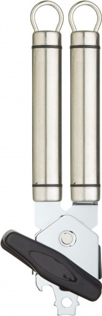 KitchenCraft Professional - Manueller Dosenöffner aus Edelstahl, Silber, 23 cm