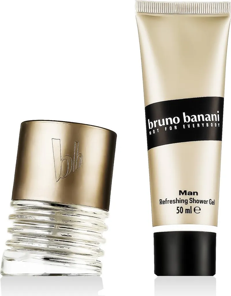 Bruno Banani Man Eau de Toilette aromatique boisé avec Gel Douche assorti