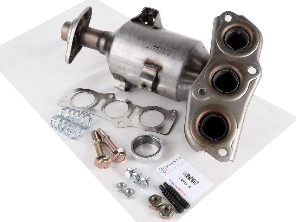 Catalyseur avec kit de montage complet pour moteur 1.0 12V essence