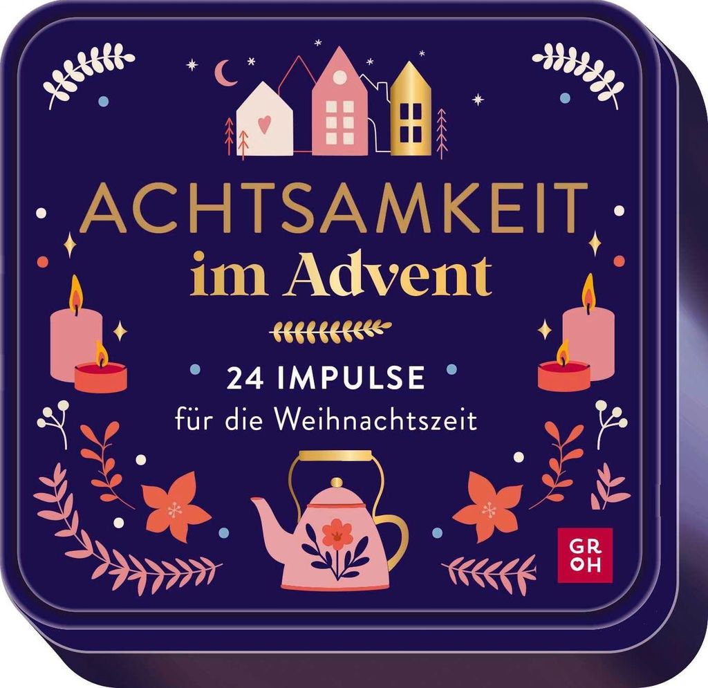 Adventskalender mit 24 stabilen Karten: Ideen und Produktbild 