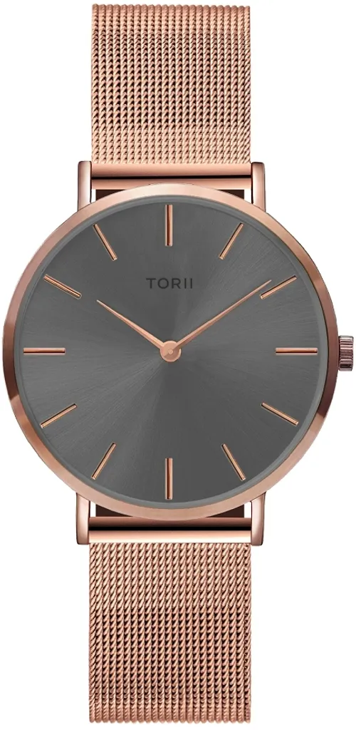 Montre Femme TORII : Alliez Confort et Style Rose Gold sans Compromis