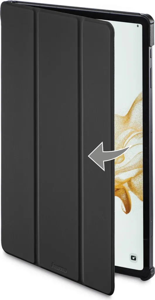 Cover Hama per Galaxy Tab S7 FE 12.4" - Sottile, Nera, Perfetta - 3