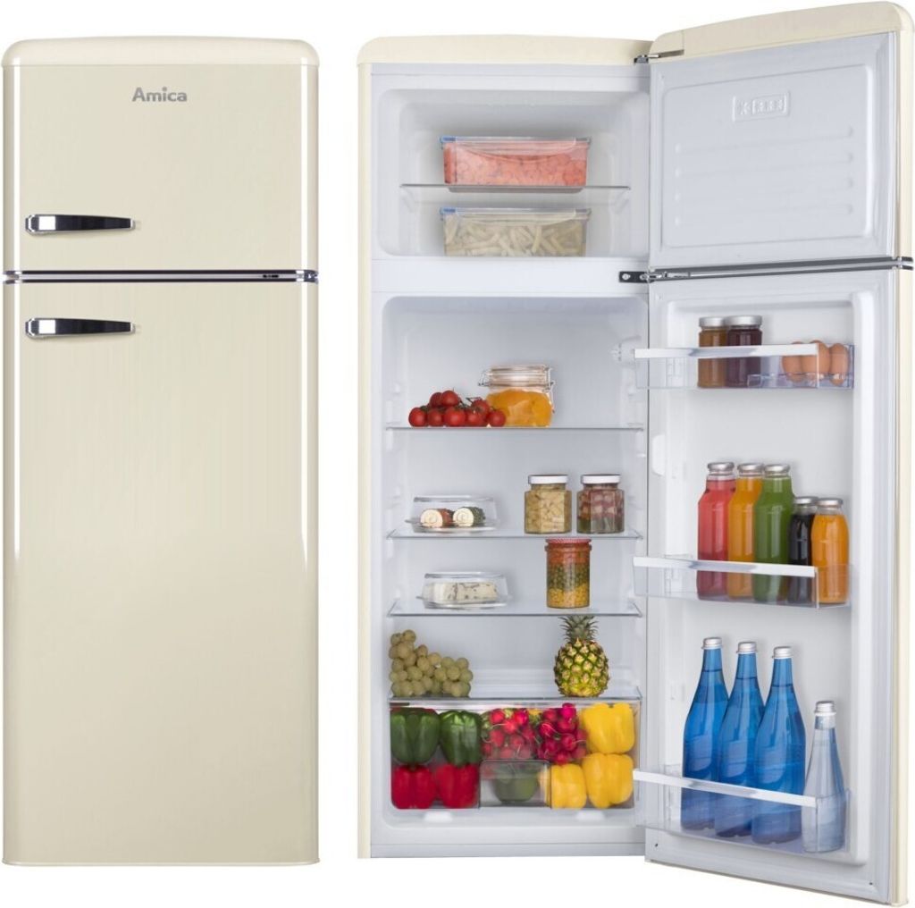 Amica DTR 374 190 B, 206 l, ST, 39 dB, 2 kg/24h, D, Beige Produktbild 