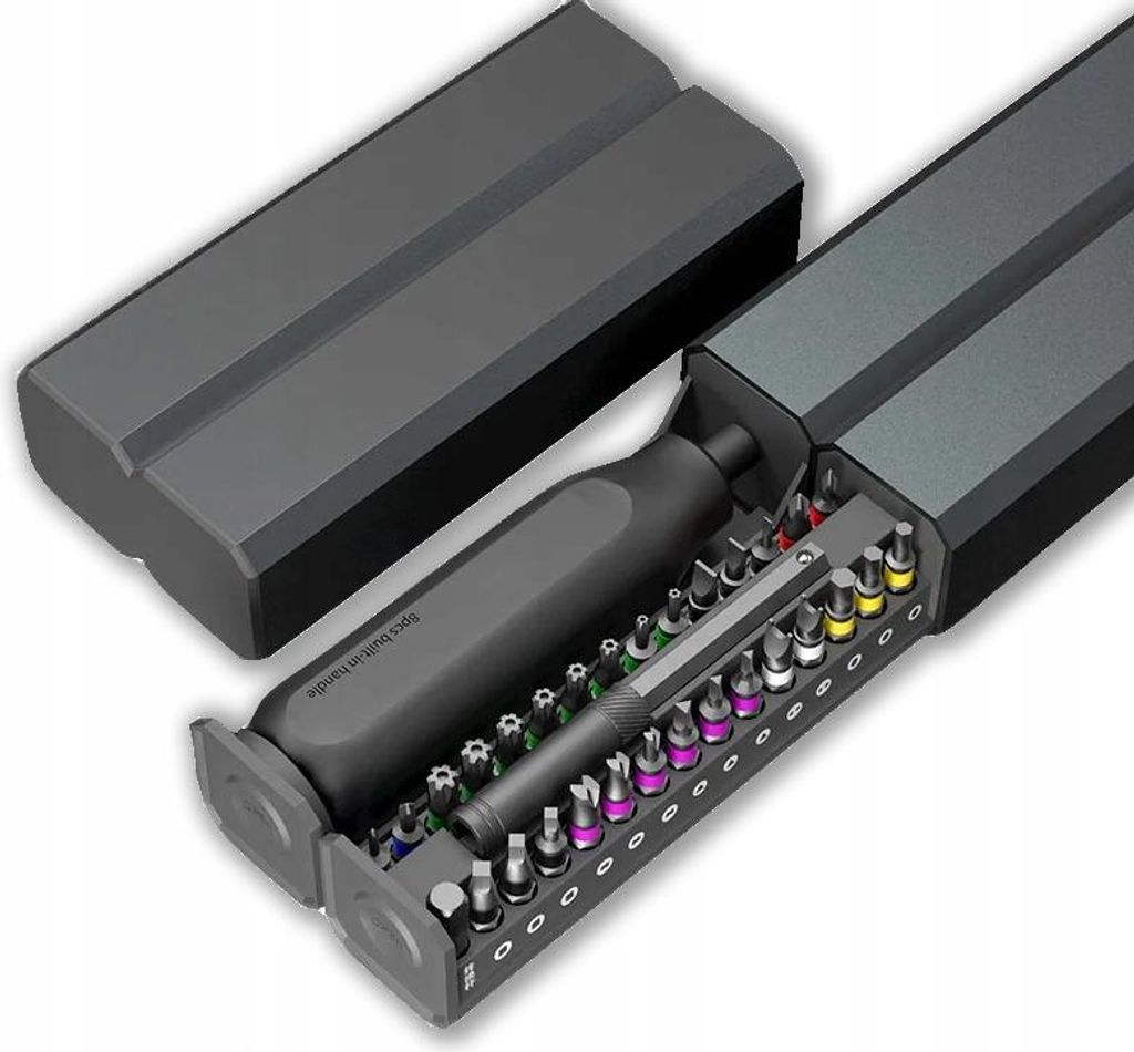 Multifunktionales Präzisionsschraubendreher-Set 43-in-1 S2 magnetische Spitze