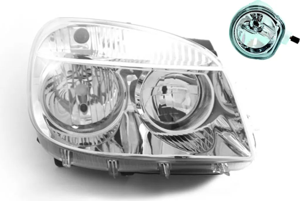 Ricambio Faro Fiat Doblo 2005+ Johns H1 H7 Dx 51805934 Nebbia