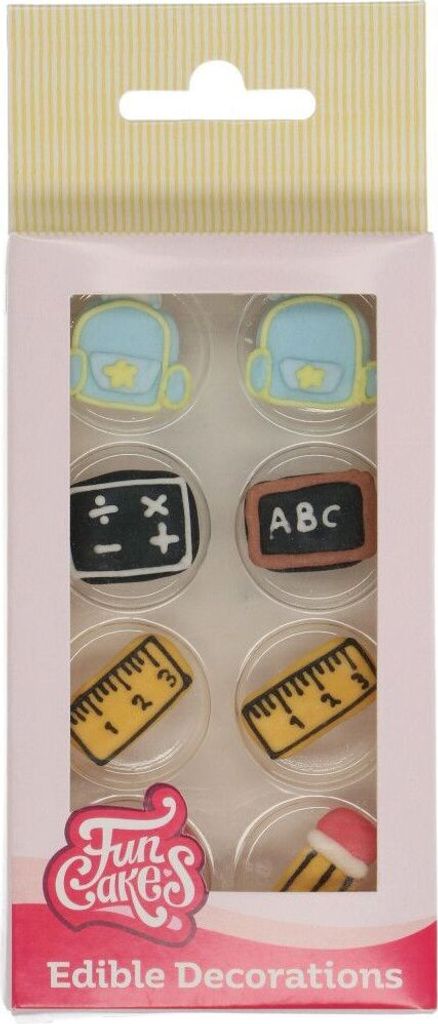 FunCakes Zuckerdekor Einschulung Set (8 Teile)