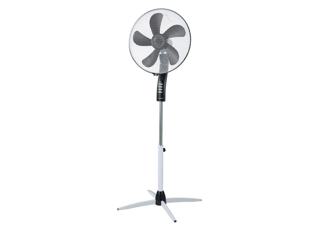 Blaupunkt ASF501, Haushalts-Lamellenlüfter, Schwarz, Weiß, Produktbild 