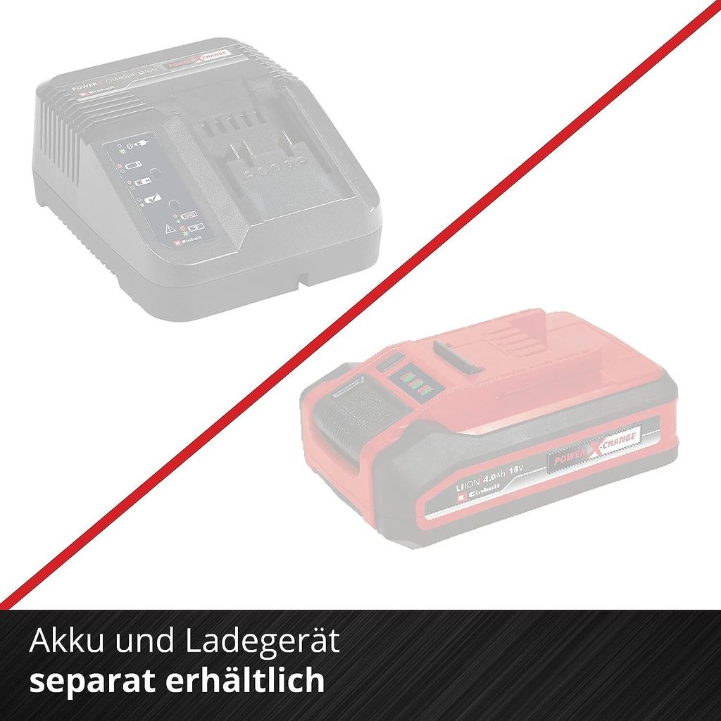 Akku-Bohrschrauber TE-CD 18/50 LII BL Solo EINHELL 1,22 kg Zdjęcie produktu 29