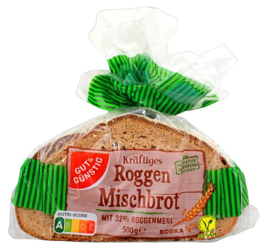 Kräftiges Roggen Mischbrot, 7er Pack (7 x 500g Packung) Produktbild 