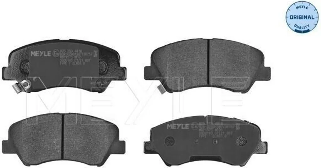 Plaquettes de frein avant pour trajet quotidien Hyundai i20 et Rio