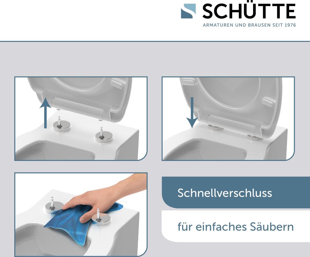 Deska sedesowa SCHÜTTE MAGIC LIGHT soft-close duroplast Zdjęcie produktu 5