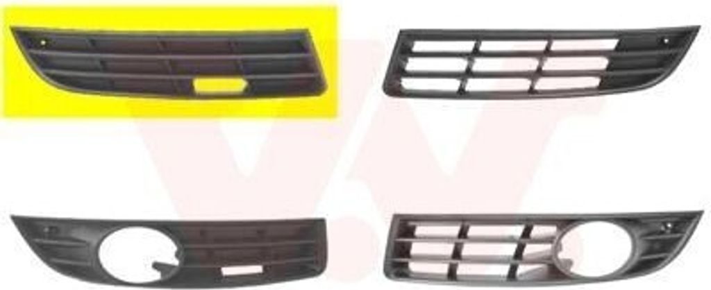 VAN WEZEL 5839592 - OE 3C0853666 Lüftungsgitter, rechts für Passat (3C)