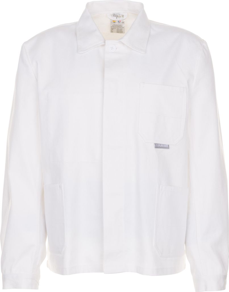 Planam Arbeitsjacke Herren BW 290 reinweiß (Mod. 0105) 24