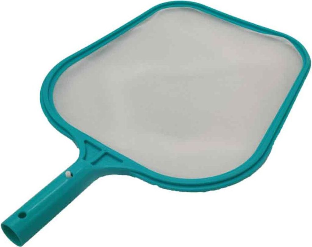 Poolnetz Cyan, Schnellreinigung, Kunststoffstruktur, Nylonmaterial, Pool-Skimmer, Laubnetz für Whirlpools, Springbrunnen
