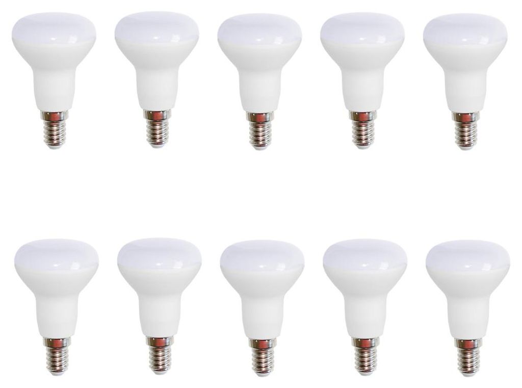 10 x Lámpara LED reflektror R50 5w = 40w E14 MATE 450lm Imagen del producto 