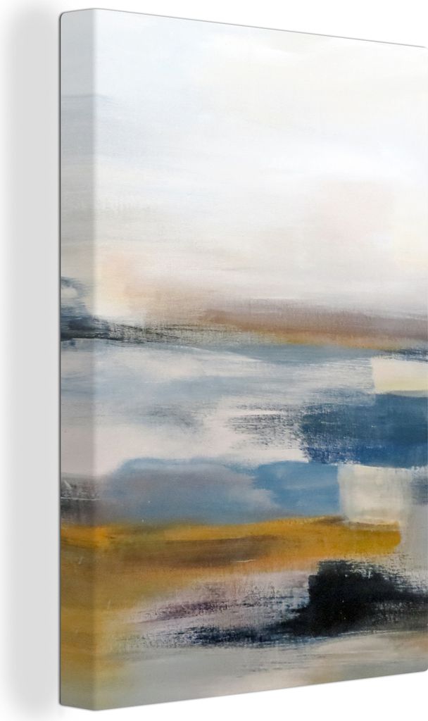 OneMillionCanvasses - Leinwandbilder - 90x140 cm, Ölgemälde - Abstrakt, Wandbilder Kunstdruck Wanddekoration - Foto auf Leinwand - Gemälde auf...