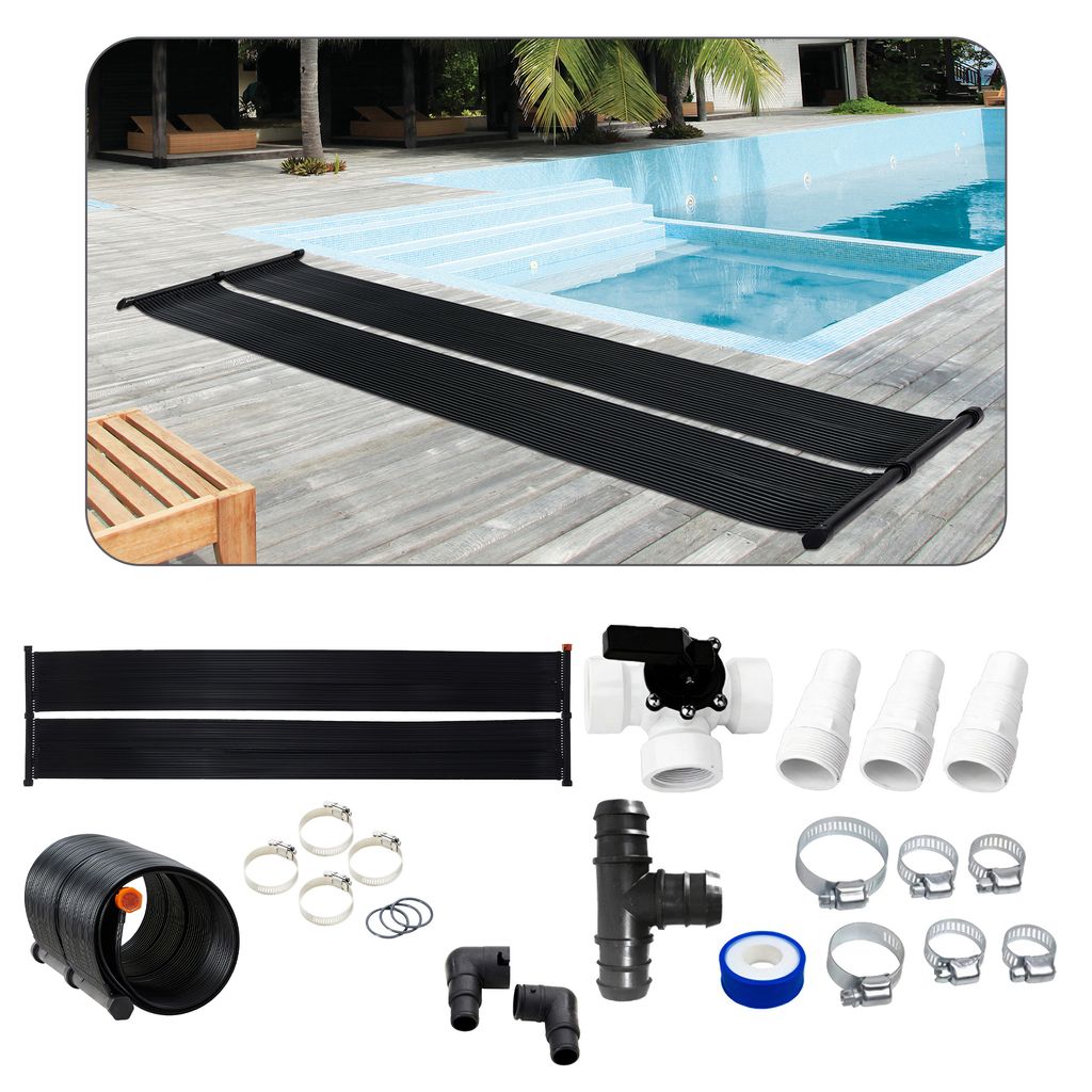 AREBOS Solarheizung 300x66 cm | Pool Solarkollektor mit Produktbild 