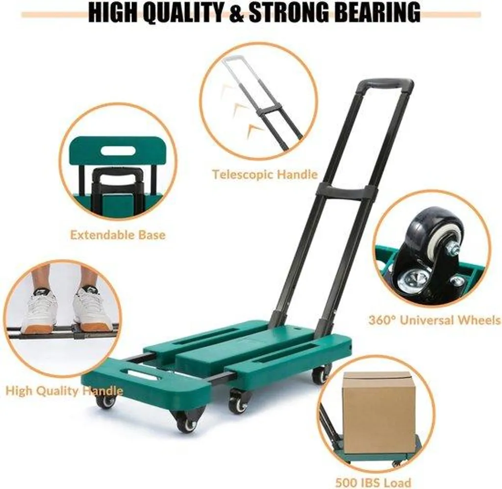 Chariot de transport ergonomique pour éviter le mal de dos en atelier