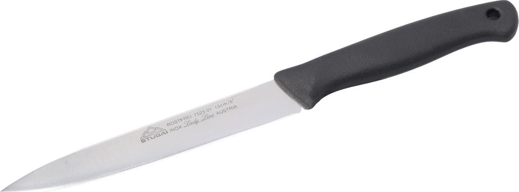 STUBAI hochwertiges Kochmesser Mittelspitz | 130 mm | Küchenmesser Lady Line aus Edelstahl für Schneiden von Fleisch, Gemüse, Obst & Lebensmitte...
