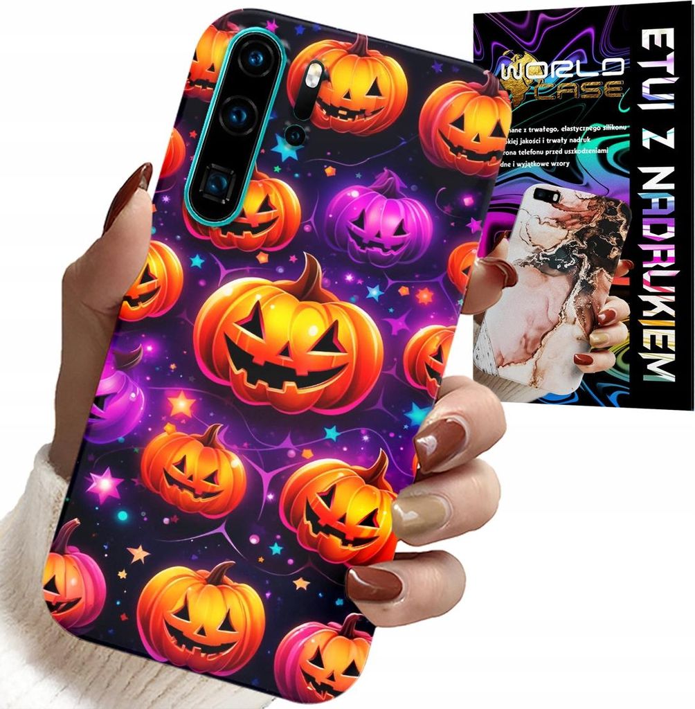 Fall Für Huawei P30 Pro - Halloween, Salem, Gruselige Kürbisse, Designs