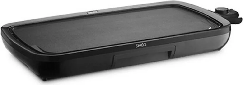 Plancha électrique Simeo PLA230 2000W 50x26,5cm pour grillades saines