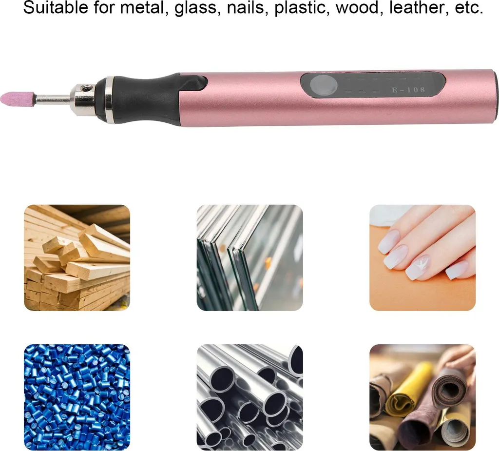Micro-graveur électrique DIY pour personnalisation objets et bijoux - 16