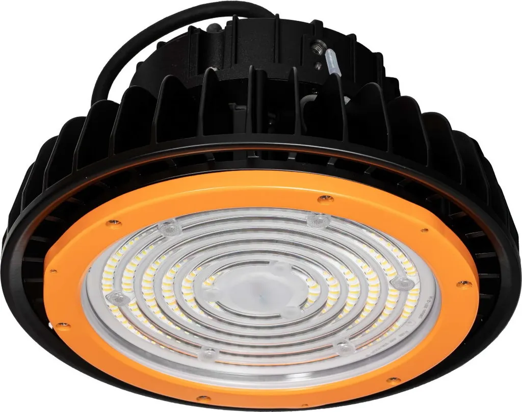 Campana LED Industriale 100W Dimmerabile IP65 UFO High Bay 6500K