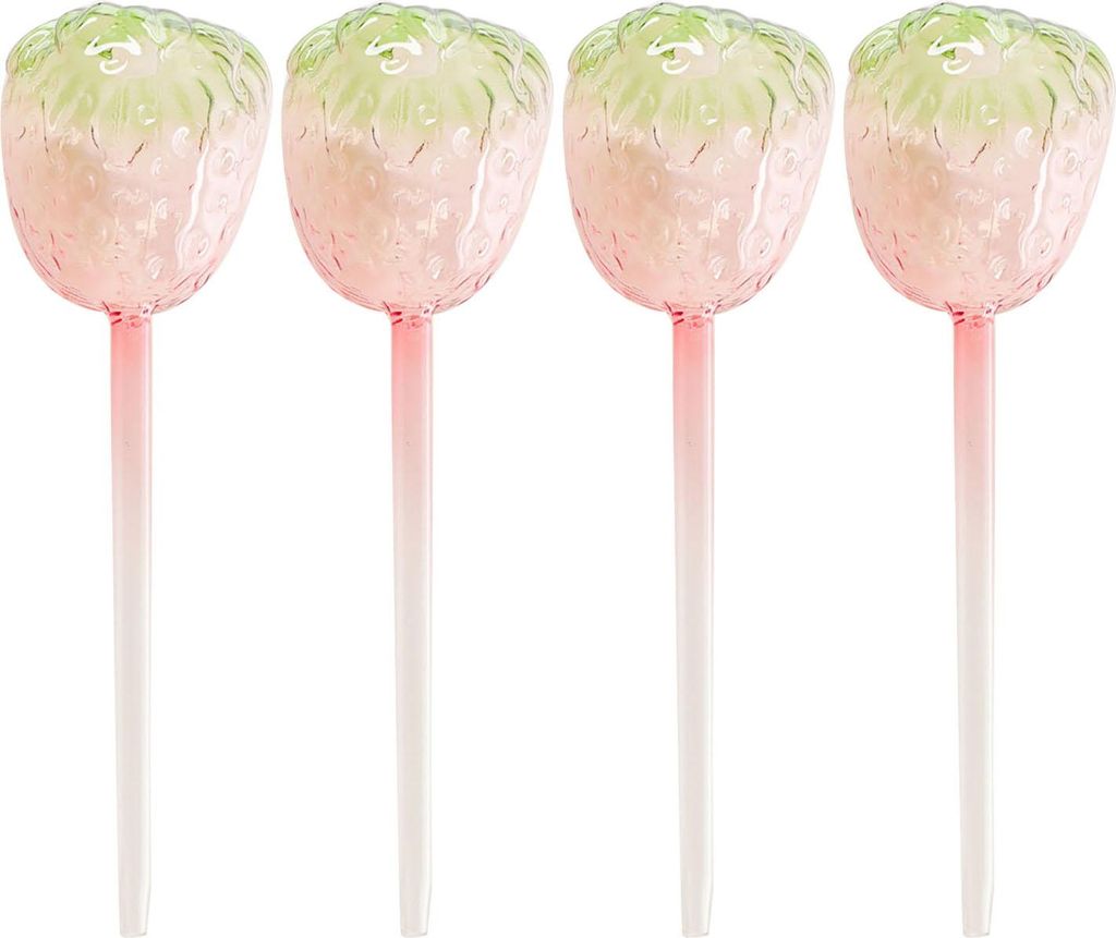 Selbstbewässernde Glühbirnen für Zimmerpflanzen, Bewässerungskugeln für Pilzpflanzen, Pflanzeinsatz, Erdbeer-Bewässerungsbirnen für vielbesc...