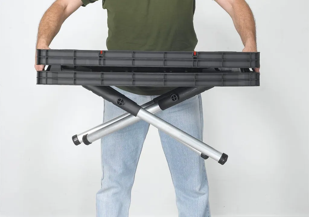 Établi pliant transportable KETER avec plateau de serrage polyvalent - 39