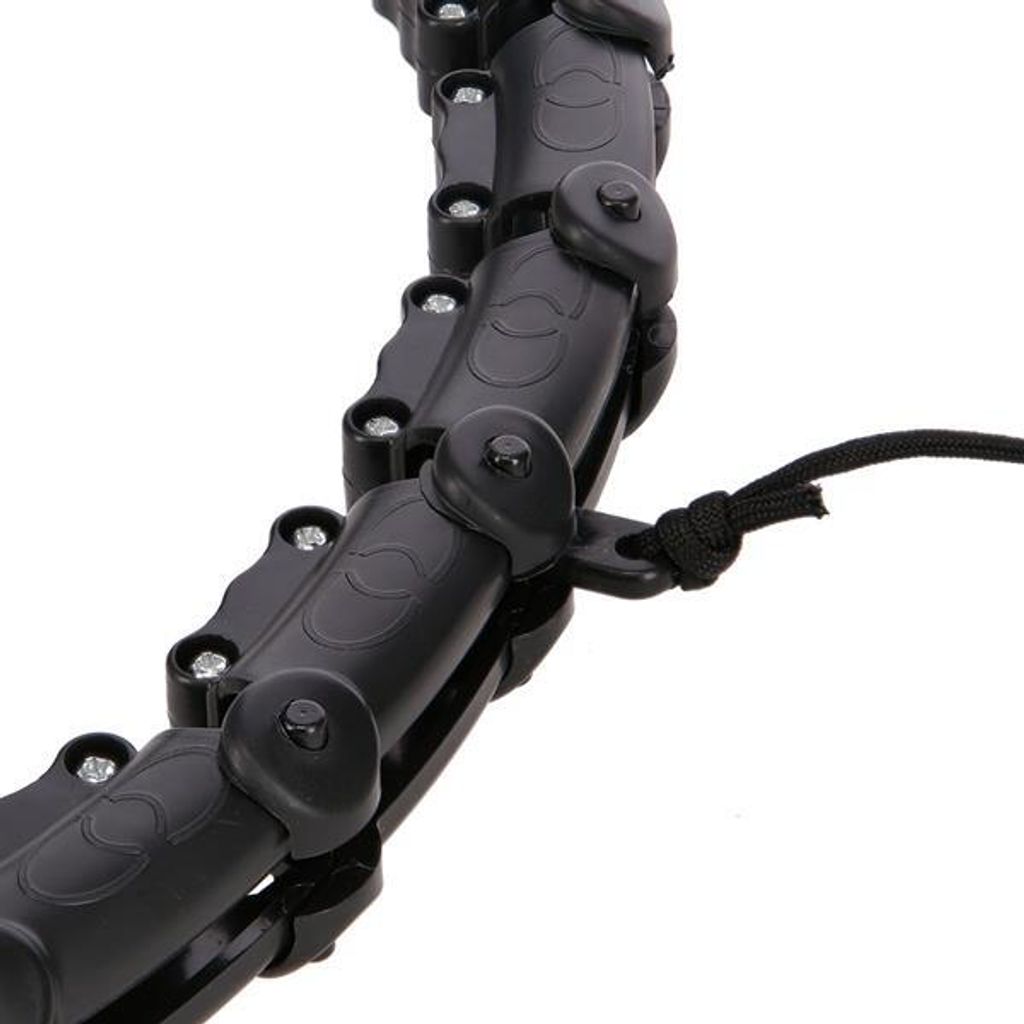 Masážní hula hoop HMS HHW02 se závažím černá Obrázok produktu 14