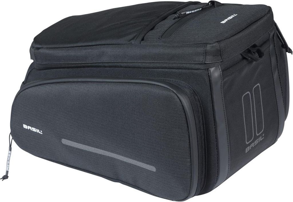 BASIL Gepäckträgertasche "Move Klettband schwarz