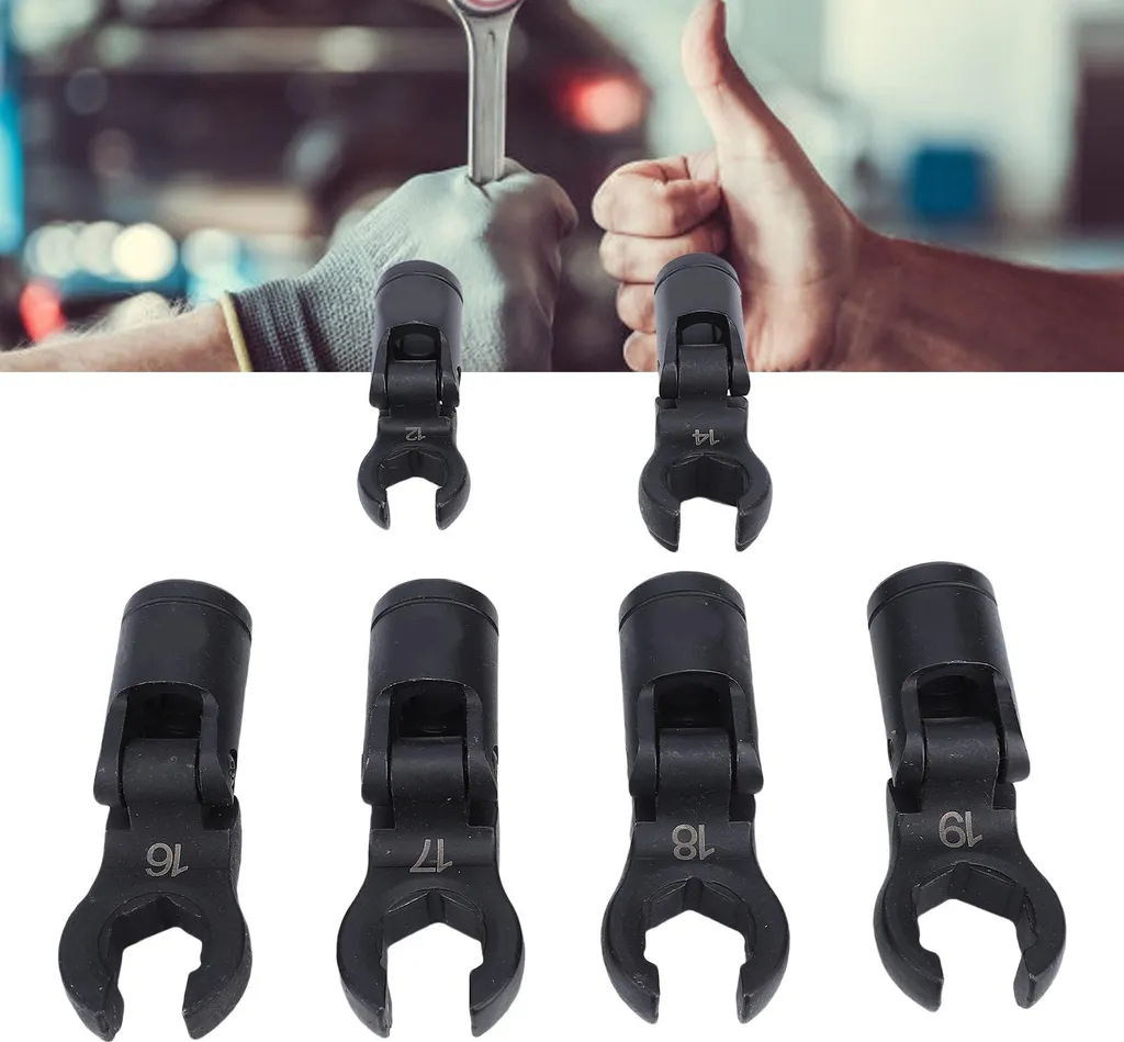 Clés à douille flexibles pour débloquer les raccords de carburant - 12