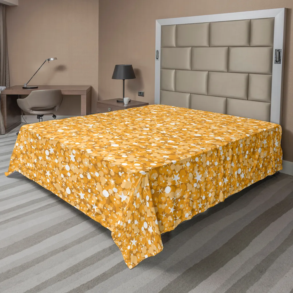 Lenzuolo ABAKUHAUS Oro e Giallo Retrò 275x260 - Alta Definizione