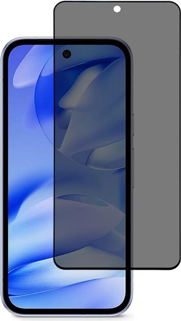 Google Pixel 9a Displayschutz - Coverup Privacy Panzerglas - Schwarz