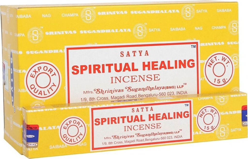 Satya - Räucherstäbchen "Spiritual Healing" 120er-Pack SD3091 (Einheitsgröße) (Bunt)