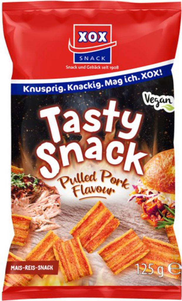 XOX Tasty Snack Pulled Pork Style s príchuťou bravčového Obrázok produktu 