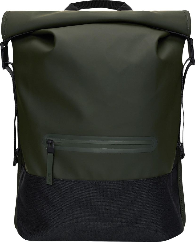 Rains - Trail Rolltop Backpack Green - Produktbild 