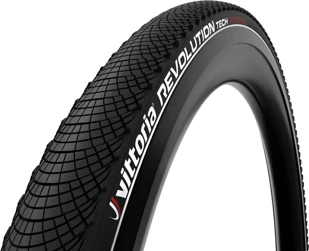 Pneu Gravel 650C x 50 Vittoria Revolution Tech Rigide Noir Polyvalent