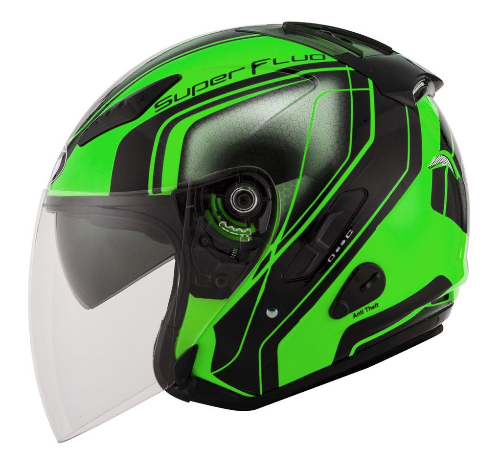 KYT Hellcat Superfluo Jethelm Grösse: XL (61/62), Farbe: Produktbild 
