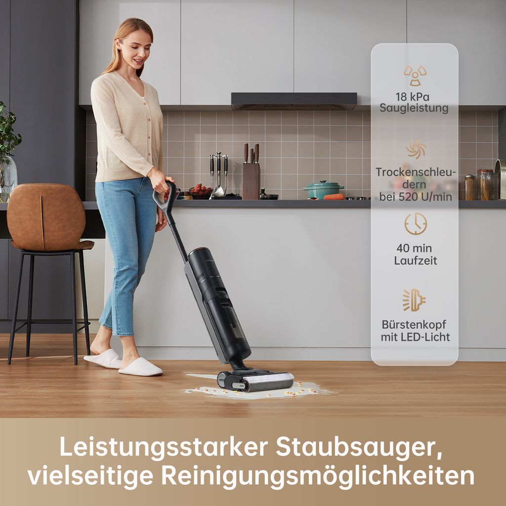 Dreame H13 Pro Nass- und Trockensauger, 60 °C Produktbild 6